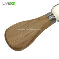Cheese Knife Set With Rubber Wood Block